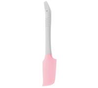 KJHBV Silicone Hair Removal Spatulas for Waxing with Non-stick Surface and Stirring Function, Pink Waxing Sticks for Home Use, Sturdy Silicone Wax Applicator for Cosmetics and Face Masks