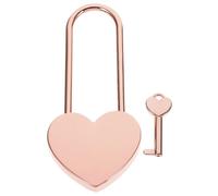 KJHBV Small Heart-Shaped Zinc Alloy Padlocks with Keys for Diary Book, Jewelry Box, and Backpack, Easy to Store and Convenient to Carry Travel Lock