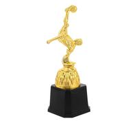 KJHBV Soccer Display Championships and Community for Competition Trophy with Plastic Dynamic Award Bicycle Inverted Kick Design Commemorative Keepsake