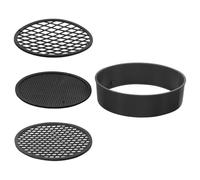 KJHBV Soil Pans Mesh 3pcs Plastic Fine Sieve Construction Set for Easy to Clean Soil Sifting Filtration Gardening Elementary Science Experiments for Sand and Rock