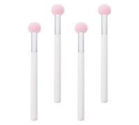 KJHBV Sponge Dual Use for Wet and Dry Makeup 4pcs Non-latex for Face Concealing Makeup Tool White and Comfortable Application for Daily Face