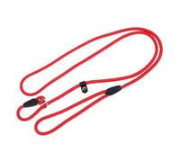 KJHBV Sturdy Nylon Dog Leash 0.6x140cm Tear-resistant Bite-resistant Rope Lead with Adjustable Loop for Training and Daily Walks in Red Random Color