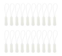 KJHBV TPU Zipper Pullers and Convenient Design Smooth Hand Feeling 50pcs Simple and Generous Style for Backpacks and Gym Bags for DIY Sewing Accessories