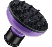 KJHBV Universal, for Hair Dryer Diffuser Attachment 4.2-6.2cm Nozzle Nylon and Pvc Material, Solves Drying and Frizz Problems, Suitable for Salon and Home Use