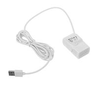 KJHBV USB Powered Ultra Silent Water Pump for Pet Water Fountain, White Plastic Submersible Pump with Wear Resistance, for Cat and Small Animal Drinking Supplies