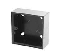 KJHBV Wall Switch Box Electrical Junction Box for Electrical Devices Stainless Steel 86 Type with Dustproof Protection, Surface Mount Design in Homes and Offices