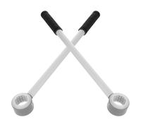 KJHBV Window Opener Rods Sturdy 2pcs with Handle and O-shaped Hook, Aluminium Alloy and Construction Easy for High Designed for Kitchen and Home Safety