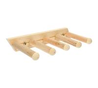 KJHBV Wooden Cat Wall Steps for Chinchilla and Hamster, Wear-resistant Cat Platform with Scratching Plaything, Indoor Climbing Furniture Suitable for Pet Activity and Rest