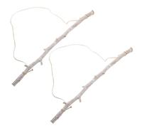 KJHBV Wooden Log Hanging Wall Decor Rustic Farmhouse Style with Artistic Detailing 2pcs Versatile Decoration for Home Wall Decor and Kitchen, for Boho and Modern Farmhouse Interiors