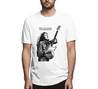 KJHBVND Rory-Gallagher 3D Printed Fans Men's Short Sleeve T-Shirt White