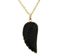 KJHFD 925 Sterling Silver Colorful Stone Wing Necklace For Women, Wing Necklaces - Natural Crystal Wings Necklace Pendant, Necklaces For Women Birthday Valentine Gifts