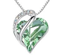 KJHFD 925 Sterling Silver Heart Of The Ocean Necklace For Women, Ocean Heart Necklace Zircon Multicolor Necklace For Casual Party, Titanic Necklace Heart Of The Ocean, Titanic Pendant, Rose Titanic