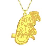 KJHFD 925 Sterling Silver Monkey Necklace For Women And Men, Animal Monkey Necklaces, Monkey Cage Pendant, Monkey Charm, Monkey Necklace For Girls, Monkey King Pendant