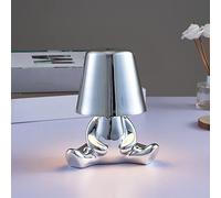 KJHFD Bedside Wall LED Lamp Dull Wireless Rechargeable, Portable Metal Table Dimmable Night Light 3 Level Brightness, Desk for Bedroom,
