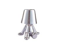 KJHFD Bedside Wall LED Lamp Dull Wireless Rechargeable, Portable Metal Table Dimmable Night Light 3 Level Brightness, Desk for Bedroom,