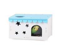 KJHFD Birdhouse Nature Friendly Bird Hotel Handmade Pet Home Villa Multifunction Wild Birds Nesting (Color : L)