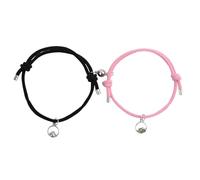 KJHFD Bracelets Body Slimming Thermochromic Detector Bracelet Color Changing Heart Pendant Bracelet Womens Flower