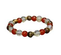 KJHFD Bracelets Cherry Green Bracelet Women's Summer And Prosperous Career Transfer Beads Crystal Hand Earring