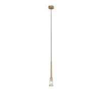 KJHFD Chandelier Light Brass Glass Long Strip Fixture with Lampshade Hanging for Bedside Kitchen Island Dining Room Bedroom Ceiling Lamp(Yellow