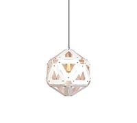 KJHFD Chandeliers, Chandelier,Dining Room Lamp,E27 Nordic Personality Chandelier,Creative Bedroom Bedside Bar Dining Lamp, Concise Iron Art Lighting(White.)