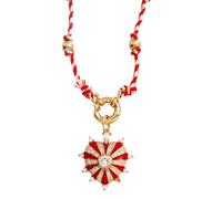 KJHFD Colorful Beaded Necklace For Women, Nature Long Knotting Beaded Jewelry, Bohemia Colorful Seed Beads Necklace Choker, Rainbow Beads Necklace Colorful Jewelry For Women