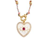 KJHFD Colorful Beaded Necklace For Women, Nature Long Knotting Beaded Jewelry, Bohemia Colorful Seed Beads Necklace Choker, Rainbow Beads Necklace Colorful Jewelry For Women