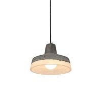 KJHFD Concrete Pendant Light Industrial Cement Hanging Lamp Vintage Kitchen Island Suspens Chandelier Fixture for Dining Room Bedroom Bedside Barn Bar Droplights