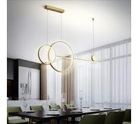 KJHFD Dimming Table Chandelier Northern Europe Luxury Living Pendant Personality Art Bar Led Hanging Lights 54W,Contemporary Dining Room