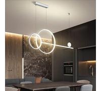 KJHFD Dimming Table Chandelier Northern Europe Luxury Living Pendant Personality Art Bar Led Hanging Lights 54W,Contemporary Dining Room