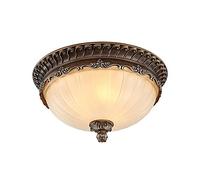 KJHFD Indoor Chandelier, Fixture LED Lamp 35.6cm Semi Flush Mount Ceiling Light Mid Century Industrial Chandeliers For Hallway Schoolhouse Entryw