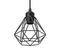 KJHFD Industrial Iron Cage Pendant Lights Retro Hollow Metal Hanging Lamp Farmhouse Adjustable Vintage Chandeliers Fashion Bohemian Suspension Light Fixtures for Restaurant Bar Rustic Teahouse (