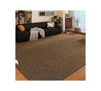 KJHFD Large Brown Area Rug Living Room Non-Slip Soft Floor Mat for Bedroom Study Coffee Table Essential 80x120cm - Stylish Home Decor