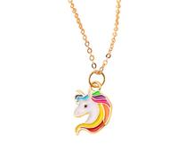 KJHFD Lovely Enamel Rainbow Necklace For Women, Cute Cartoon Rainbow Choker - Pride Beads Rainbow Heart Necklace, Rainbow Bridge Necklace For Birthday Valentine Gifts