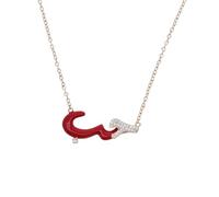 KJHFD Necklace For Women And Men, Candy Colorful Choker Arabic Word Letter Pendant Necklace, Beads Jewelry, Necklaces For Glow Party, Necklaces