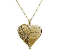 KJHFD Necklace Jewelry for Women Women's Gift Vintage Angel Heart Party Necklace W ings Necklaces Lockets for