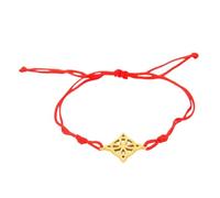 KJHFD New 2025 Arrival Stainless Steel Witch Knot Bracelet For Women Adjustable Cross Moon Star Lucky Red Rope String Bracelets Jewelry With For You Accessories Trendy Creative Gift