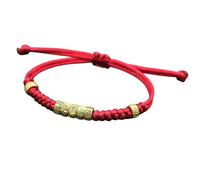 KJHFD New 2025 Arrival Tibetan Buddhist Rope Woven Bracelet Men Red Thread Charm Couple Friendship Bracelets For Women Her Jewelry Buddha Pulseira With For You Accessories Trendy Creative Gift