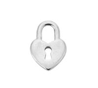 KJHFD New 5Pcs 18 Style Stainless Steel Heart Key Lock Charms Necklace Bracelet Accessories Making Couple Pendant Jewelry Finding Fashion Trendy Creative Gift for Women and Men