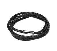 KJHFD New Multilayer Leather Bracelets Punk Wristband Braid Bangles Handmade Rope Wrap Birthday Party Lucky Present Jewelry Fashion Trendy Accessories Creative Gift For Women And Men