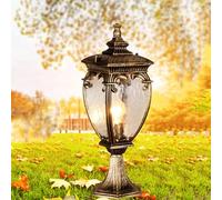 KJHFD Outdoor desk lamp in country house style, ideal for gardens and terraces, E27, IP55, without (A)