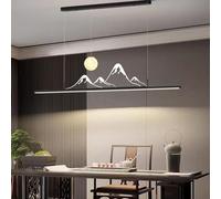 KJHFD Pendant Light, Creative LED Dining Room Hanging Lamp, Dimmable With Remote Control Kitchen Chandelier For Tea Coffee Table Decorative Lightings (Color