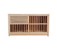KJHFD Pigeon House Handmade Solid Wood Bird Cage Multifunction Birdhouse (Color C, Size : 90×45×50cm)