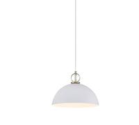 KJHFD Semicircle Dome Metal Light Fixture, Colorful Nordic Pendant for Dining Room Table and Kitchen Island, Vintage Hanging Lamp Shade, Industrial Farmhouse Chandelier (Yellow, 11.8