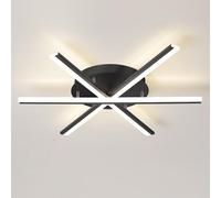 KJHFD Sputnik Light Fixture 36W LED Dimmable with Remote Control Lighting Geometric Linear Chandelier Ceiling Lamp for Bedroom Study Kitchen Living Room