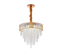 KJHFD Unisex watch winder Chandelier, Crystal Chandelier,K9 Raindrop Luxury Ceiling Foyer Hall Entry Way Chandeliers Fixture Compatible with Dinning Room,Living Room,Home Decor,with Light