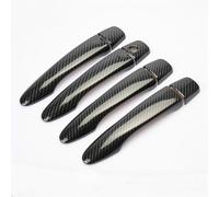 KJHOPY 4 Pieces Car Electric Plate Exterior Door Handle Cover for Nissan Sentra 2014 2015 2016 2017 2018 2019 Exterior Door Handle(Black B)