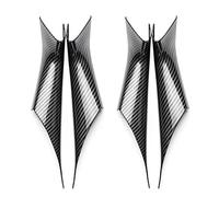 KJHOPY Car Accessories Interior Door Handle Armrest Pull Cover Protective Trim for BMW 5 Series G30 G38 2018 2019(4pcs Carbon Texture)