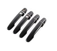 KJHOPY Car Door Handle Cover Exterior Trim Decoration Accessories ABS for Peugeot 108 2014 2015 2016-2019 Exterior Door Handle(Black B)