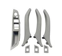 KJHOPY Car Door Handle Inside Pull Trim Cover for BMW 5 Series F10/F11/F18 2010-2017(LHD Oyster 7pcs)
