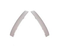 KJHOPY Car Front Inner Door Handle Base Trim Cover for Nissan for Qashqai J10 2007-2010(2PCS Cover-Silver)